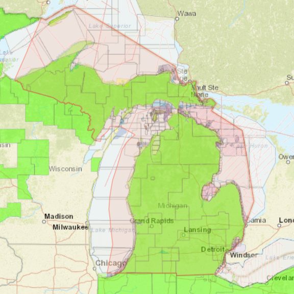 Screenshot of the National Oceanic and Atmospheric Administration elevation inventory map