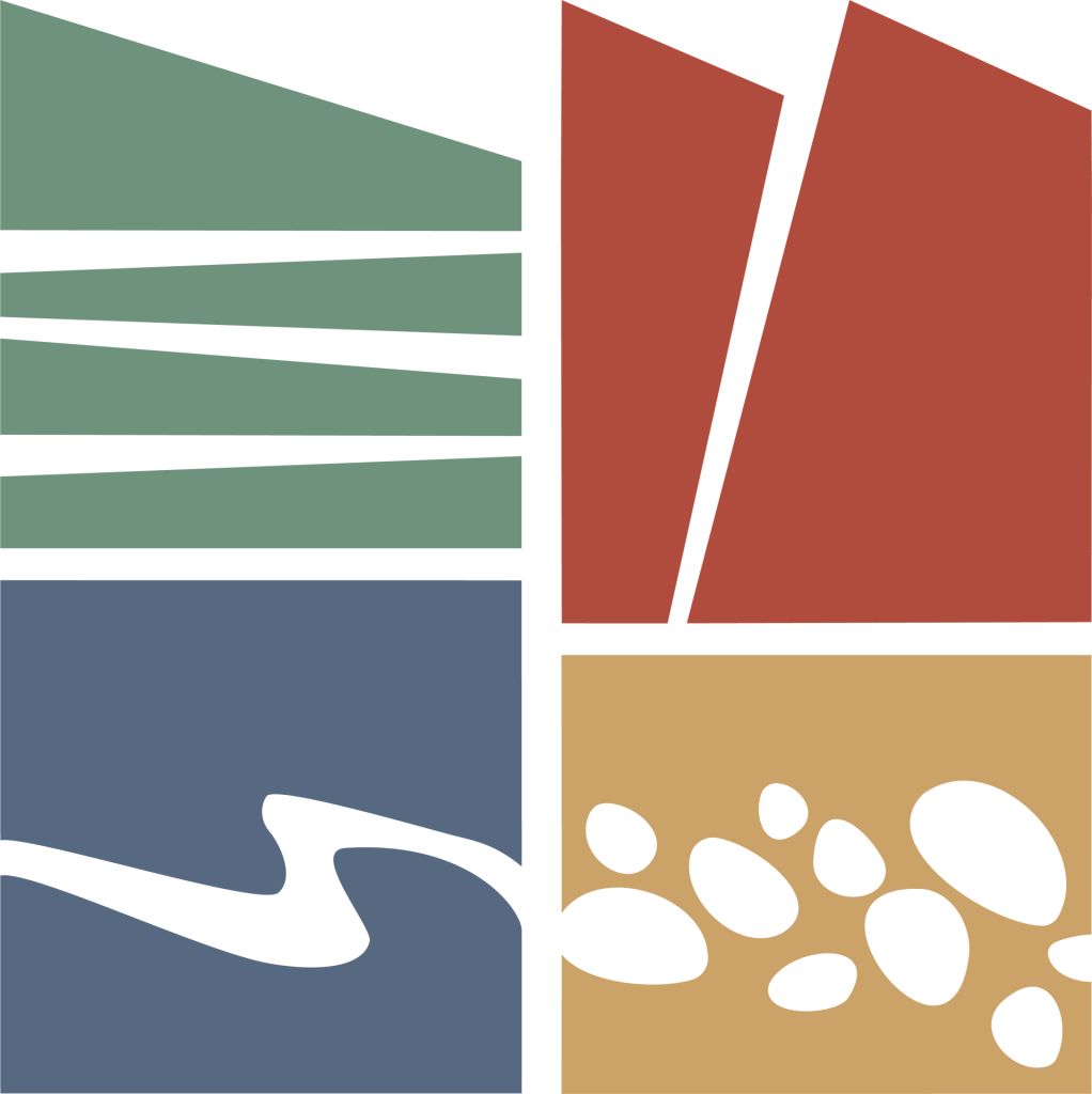 The official logo of the Michigan Geological Survey, established in 1837.