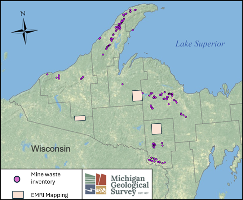 MGS Earth MRI mapping in the UP.