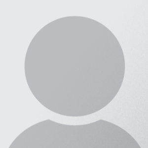 Placeholder photo showing the outline of a cartoon simplified person.