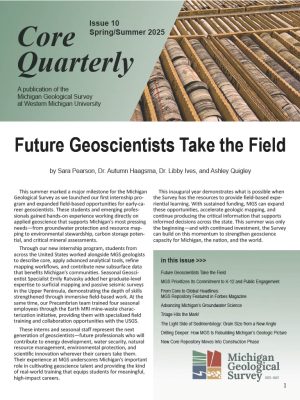 Thumbnail of the cover page of issue #10 of the MGS newsletter.