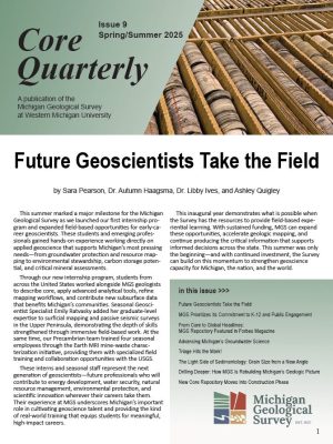 Cover page of the 2025 issue #9 newsletter